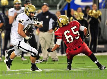 Thumbnail 3 in Central Catholic vs. Santa Fe Christian (CIF State D4 Final) photogallery.