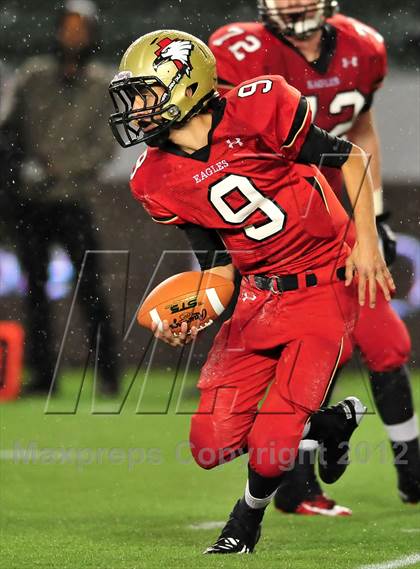 Thumbnail 2 in Central Catholic vs. Santa Fe Christian (CIF State D4 Final) photogallery.