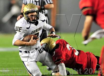 Thumbnail 3 in Central Catholic vs. Santa Fe Christian (CIF State D4 Final) photogallery.