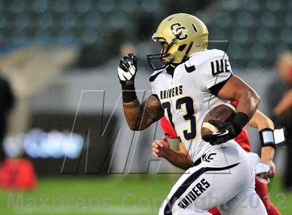 Thumbnail 3 in Central Catholic vs. Santa Fe Christian (CIF State D4 Final) photogallery.