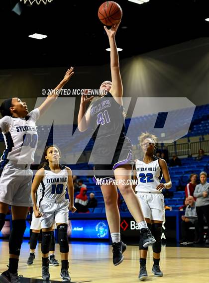 Thumbnail 3 in Sylvan Hills vs. Mt. St. Mary Academy photogallery.