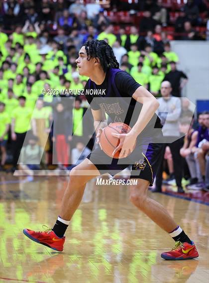 Thumbnail 3 in St. Mary's Prep vs De La Salle Collegiate (MHSAA D1 Quarter Final) photogallery.