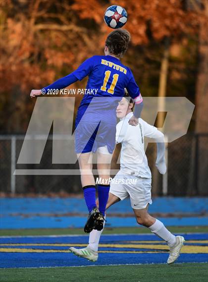 Thumbnail 2 in New Milford @ Newtown (SWC North Final) photogallery.