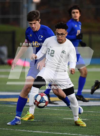 Thumbnail 2 in New Milford @ Newtown (SWC North Final) photogallery.