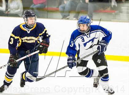 Thumbnail 3 in Woodstock Academy @ Hall/Southington (CIAC Division III 1st Round) photogallery.