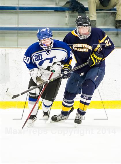 Thumbnail 2 in Woodstock Academy @ Hall/Southington (CIAC Division III 1st Round) photogallery.