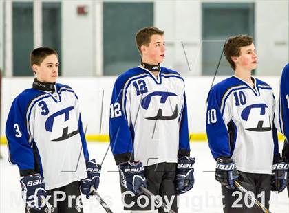 Thumbnail 2 in Woodstock Academy @ Hall/Southington (CIAC Division III 1st Round) photogallery.