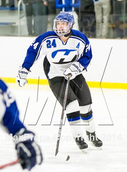 Thumbnail 3 in Woodstock Academy @ Hall/Southington (CIAC Division III 1st Round) photogallery.