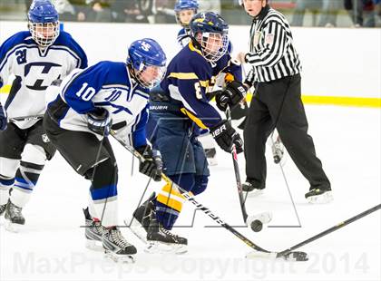 Thumbnail 3 in Woodstock Academy @ Hall/Southington (CIAC Division III 1st Round) photogallery.
