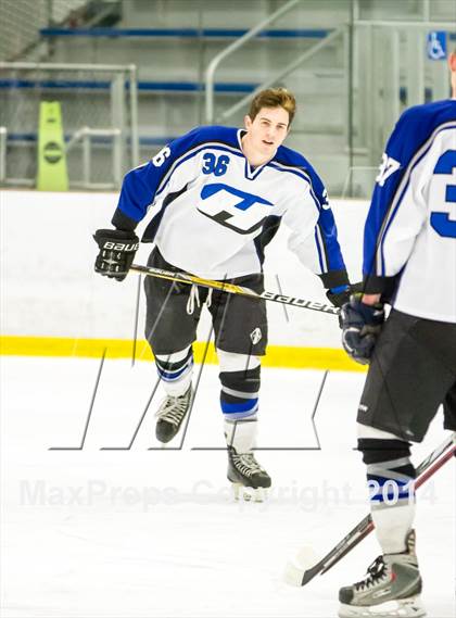 Thumbnail 2 in Woodstock Academy @ Hall/Southington (CIAC Division III 1st Round) photogallery.