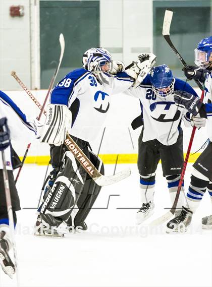 Thumbnail 3 in Woodstock Academy @ Hall/Southington (CIAC Division III 1st Round) photogallery.