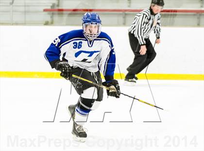 Thumbnail 3 in Woodstock Academy @ Hall/Southington (CIAC Division III 1st Round) photogallery.