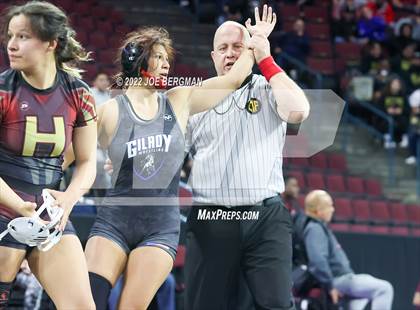 Thumbnail 1 in CIF State Championships (Girl's Semifinals) photogallery.