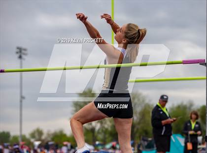 Thumbnail 1 in CHSAA Track and Field 5A Championships (Girls High Jump ) photogallery.