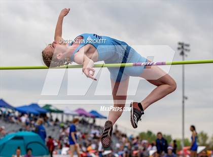 Thumbnail 1 in CHSAA Track and Field 5A Championships (Girls High Jump ) photogallery.