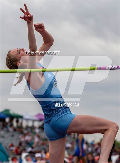 Thumbnail 1 in CHSAA Track and Field 5A Championships (Girls High Jump ) photogallery.