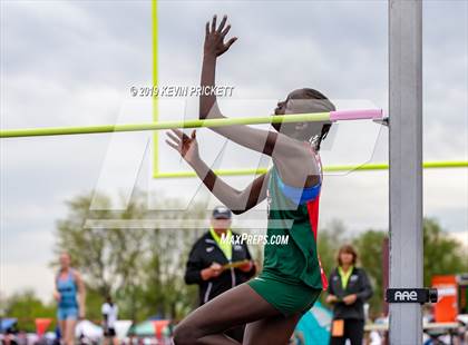 Thumbnail 3 in CHSAA Track and Field 5A Championships (Girls High Jump ) photogallery.