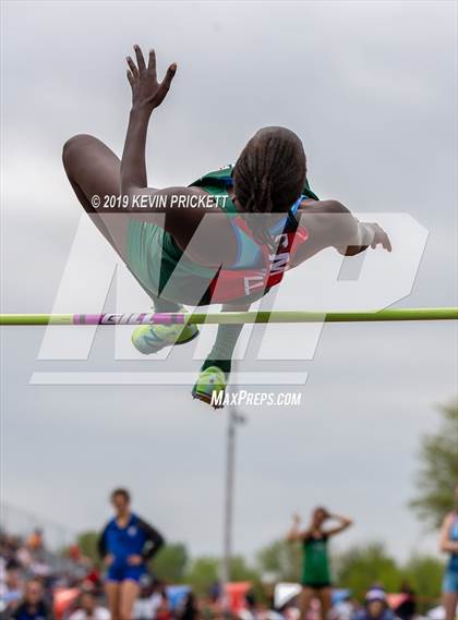 Thumbnail 1 in CHSAA Track and Field 5A Championships (Girls High Jump ) photogallery.