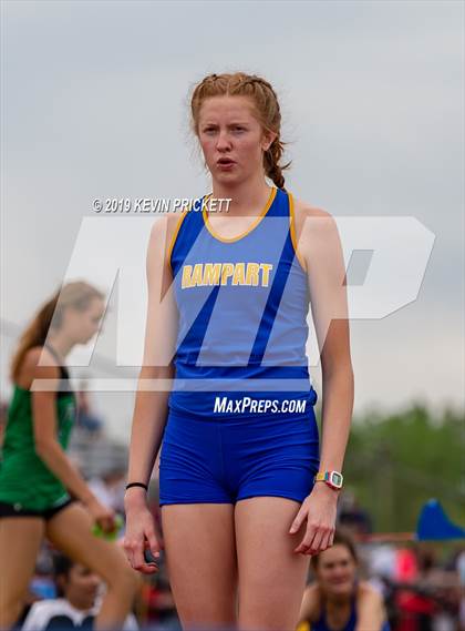 Thumbnail 1 in CHSAA Track and Field 5A Championships (Girls High Jump ) photogallery.