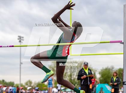 Thumbnail 1 in CHSAA Track and Field 5A Championships (Girls High Jump ) photogallery.