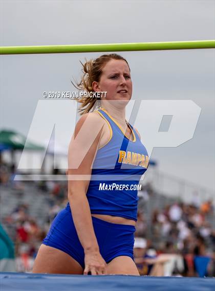 Thumbnail 3 in CHSAA Track and Field 5A Championships (Girls High Jump ) photogallery.