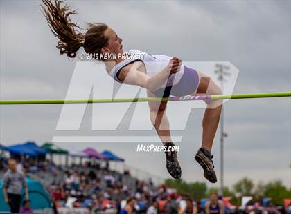 Thumbnail 3 in CHSAA Track and Field 5A Championships (Girls High Jump ) photogallery.