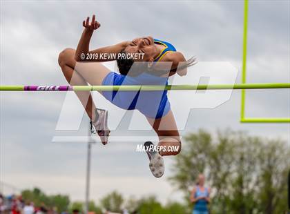 Thumbnail 1 in CHSAA Track and Field 5A Championships (Girls High Jump ) photogallery.