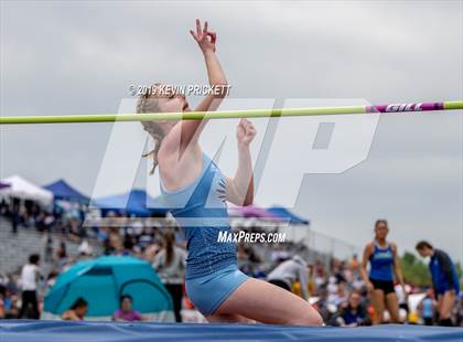 Thumbnail 3 in CHSAA Track and Field 5A Championships (Girls High Jump ) photogallery.