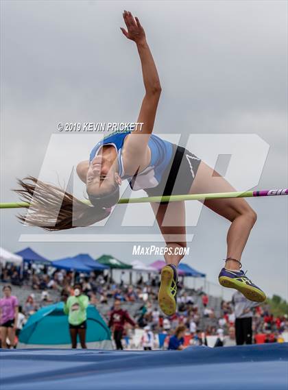 Thumbnail 3 in CHSAA Track and Field 5A Championships (Girls High Jump ) photogallery.