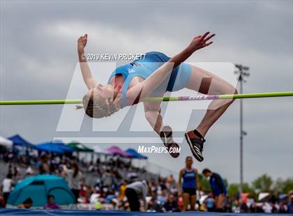 Thumbnail 1 in CHSAA Track and Field 5A Championships (Girls High Jump ) photogallery.