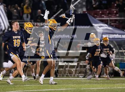 Thumbnail 2 in Canandaigua Academy vs. Victor (Section 5 Class B Final) photogallery.