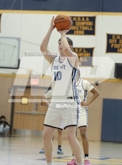 Thumbnail 3 in Wings Academy vs. Archbishop Molloy (Shooting Stars Basketball Showcase) photogallery.