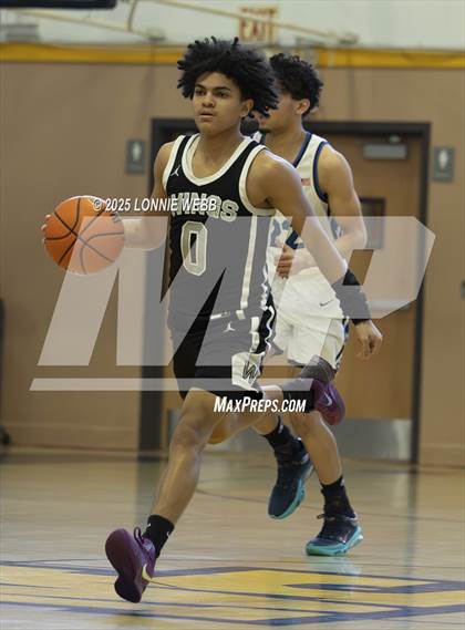 Thumbnail 2 in Wings Academy vs. Archbishop Molloy (Shooting Stars Basketball Showcase) photogallery.