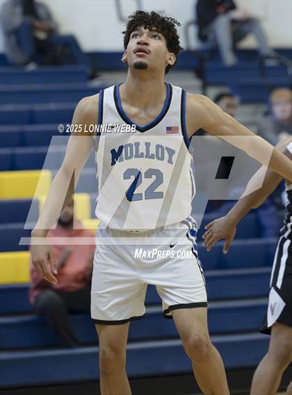 Thumbnail 2 in Wings Academy vs. Archbishop Molloy (Shooting Stars Basketball Showcase) photogallery.