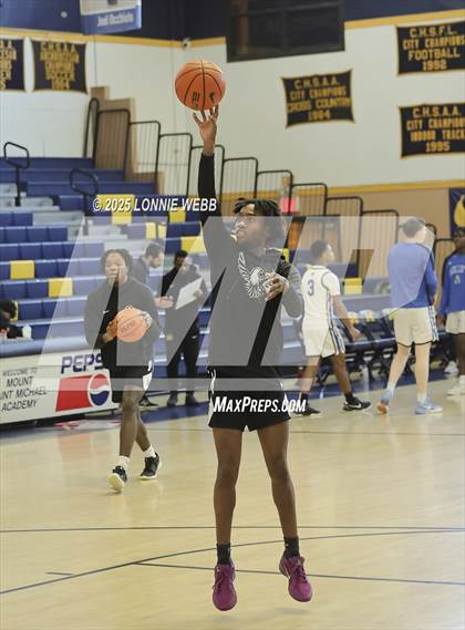 Thumbnail 1 in Wings Academy vs. Archbishop Molloy (Shooting Stars Basketball Showcase) photogallery.