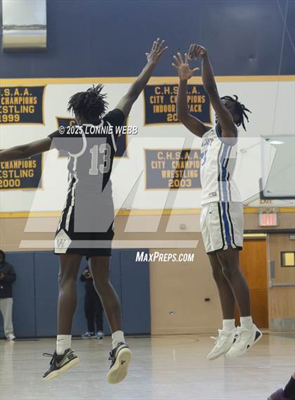 Thumbnail 2 in Wings Academy vs. Archbishop Molloy (Shooting Stars Basketball Showcase) photogallery.