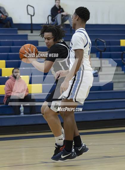 Thumbnail 2 in Wings Academy vs. Archbishop Molloy (Shooting Stars Basketball Showcase) photogallery.