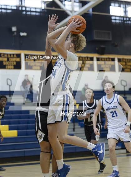 Thumbnail 3 in Wings Academy vs. Archbishop Molloy (Shooting Stars Basketball Showcase) photogallery.