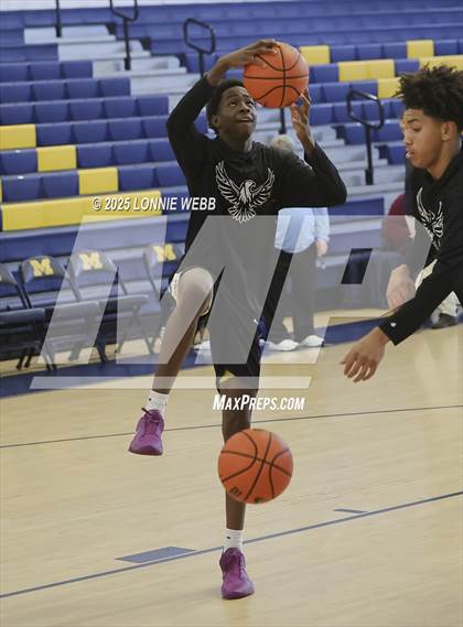 Thumbnail 3 in Wings Academy vs. Archbishop Molloy (Shooting Stars Basketball Showcase) photogallery.