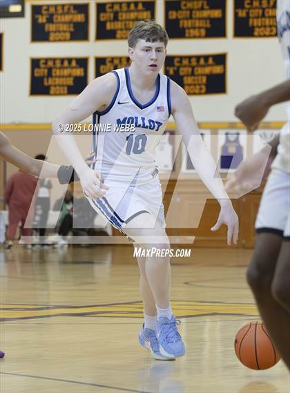 Thumbnail 1 in Wings Academy vs. Archbishop Molloy (Shooting Stars Basketball Showcase) photogallery.