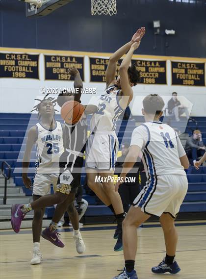 Thumbnail 3 in Wings Academy vs. Archbishop Molloy (Shooting Stars Basketball Showcase) photogallery.