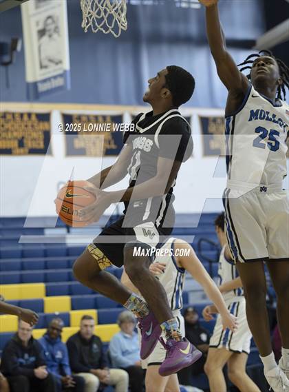 Thumbnail 1 in Wings Academy vs. Archbishop Molloy (Shooting Stars Basketball Showcase) photogallery.