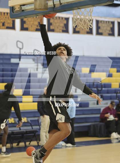 Thumbnail 1 in Wings Academy vs. Archbishop Molloy (Shooting Stars Basketball Showcase) photogallery.