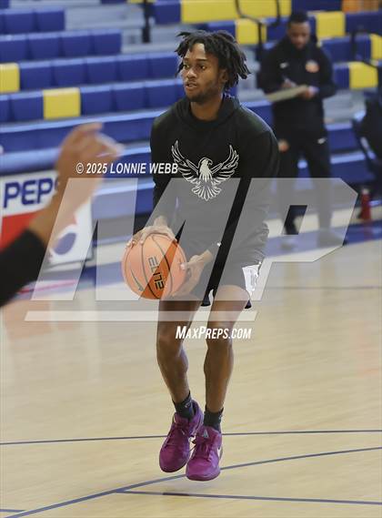 Thumbnail 2 in Wings Academy vs. Archbishop Molloy (Shooting Stars Basketball Showcase) photogallery.