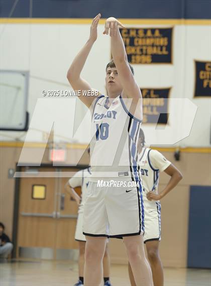 Thumbnail 2 in Wings Academy vs. Archbishop Molloy (Shooting Stars Basketball Showcase) photogallery.