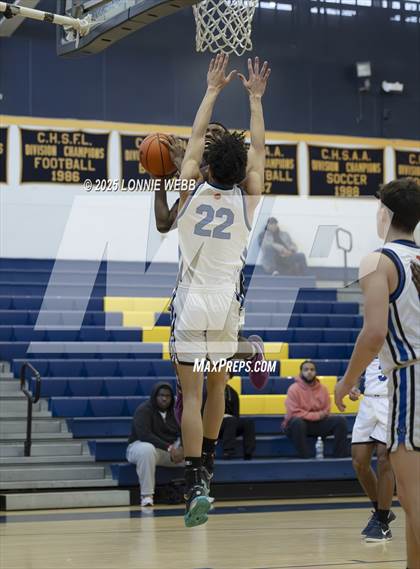 Thumbnail 3 in Wings Academy vs. Archbishop Molloy (Shooting Stars Basketball Showcase) photogallery.