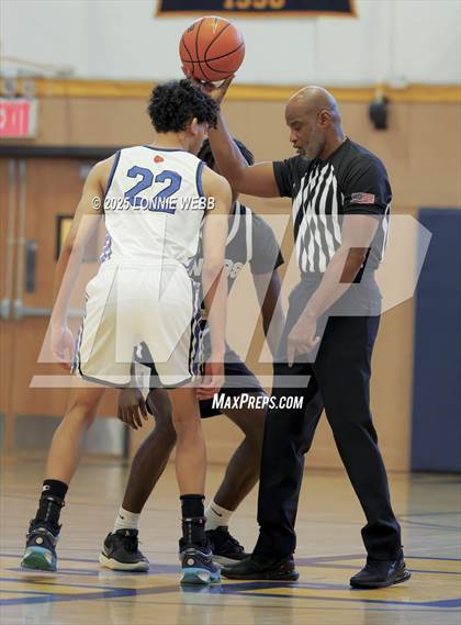 Thumbnail 1 in Wings Academy vs. Archbishop Molloy (Shooting Stars Basketball Showcase) photogallery.
