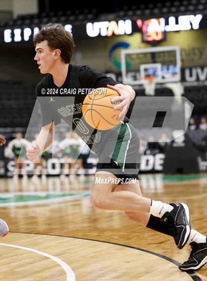 Thumbnail 1 in Green Canyon vs. Layton Christian Academy (UHSAA 4A Semifinals) photogallery.