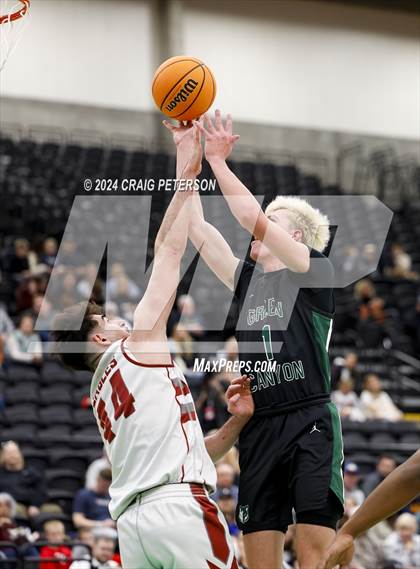 Thumbnail 2 in Green Canyon vs. Layton Christian Academy (UHSAA 4A Semifinals) photogallery.