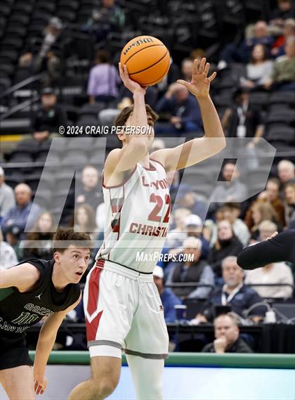 Thumbnail 3 in Green Canyon vs. Layton Christian Academy (UHSAA 4A Semifinals) photogallery.